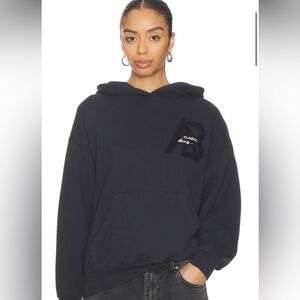 Annie Bing Women’s Jack Letter Hoodie-NWT